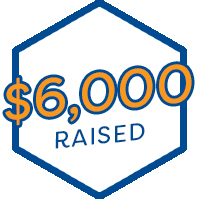 $6,000 Raised Badge